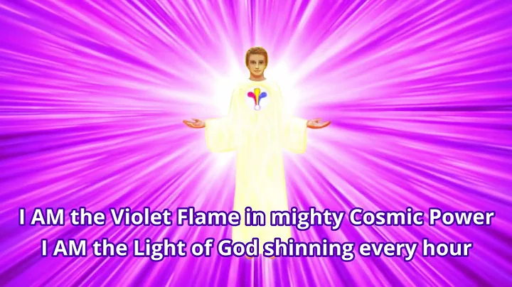 Violet Flame Decrees - for Beginners - Includes Onscreen Words