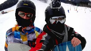 1st time snowboarding