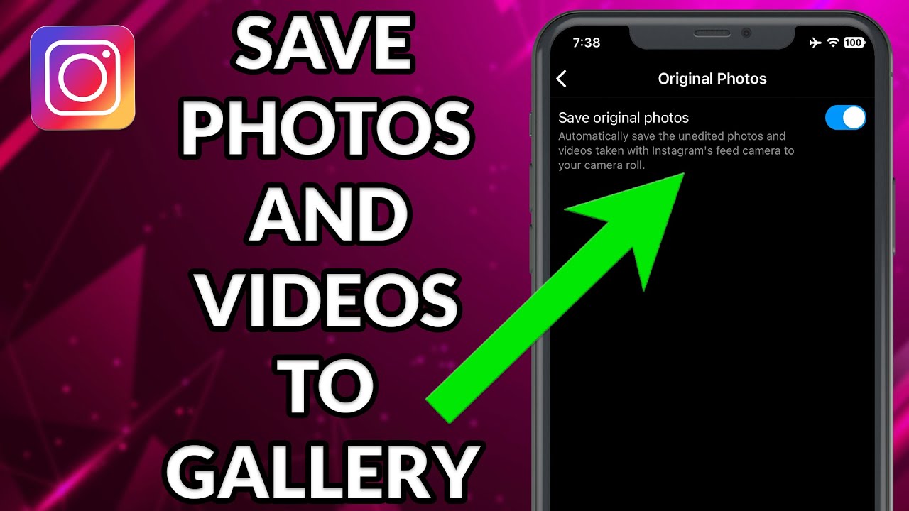 How To Save Instagram Photos And Videos In Gallery