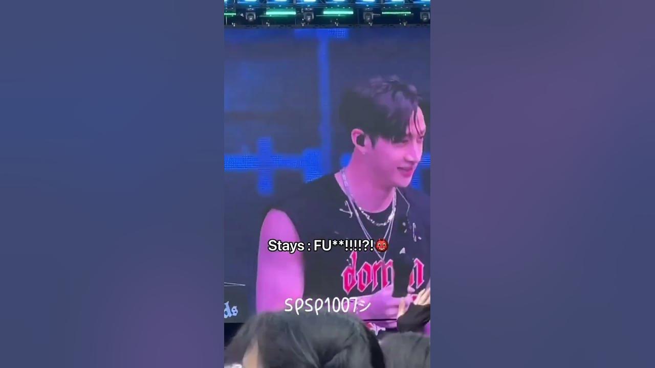 Another Day Chan Making STAYs Curse🤣#straykids #skz #worldtour #DOMINATE #kpopmakesmestay #bangchan