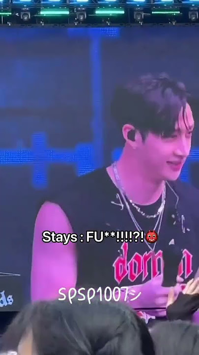 Another Day Chan Making STAYs Curse🤣#straykids #skz #worldtour #DOMINATE #kpopmakesmestay #bangchan