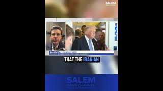 "I now think President Trump's legacy and place in history are bound up with the Iran war."