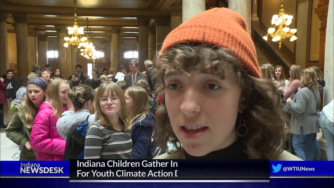 Youth Climate Action Inspires Proposed State Climate Resolution - YouTube