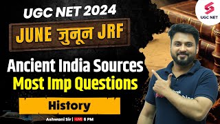 UGC NET Paper 2 History Classes | Ancient India Sources | History Important Questions | Ashwani Sir