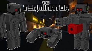 The Terminator Addon Mcpe 1.18 | Minecraft Pe Mod And Addon Showcase #addon
