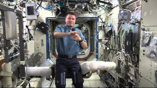 Space station astronaut talks with DC media
