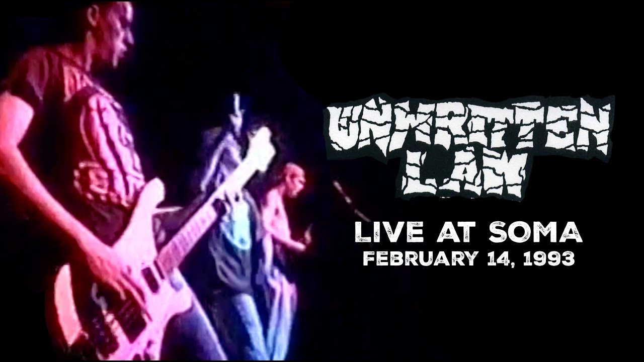 Unwritten Law - SOMA, San Diego - February 14, 1993