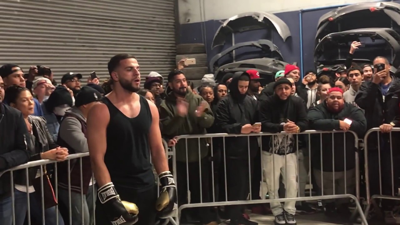 DYLAN SHAKES UP CHILLS AT RUMBLE IN THE BRONX