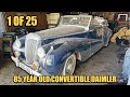 85 years old abandoned barn find daimler db18 1 of 25 car detailing restoration