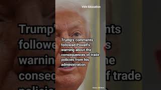Trump Criticizes Fed Chair Powell Over Interest Rates