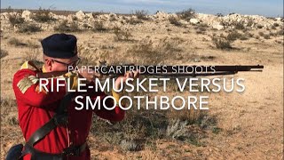 PaperCartridges Compares the Rifle-Musket to a Smoothbore