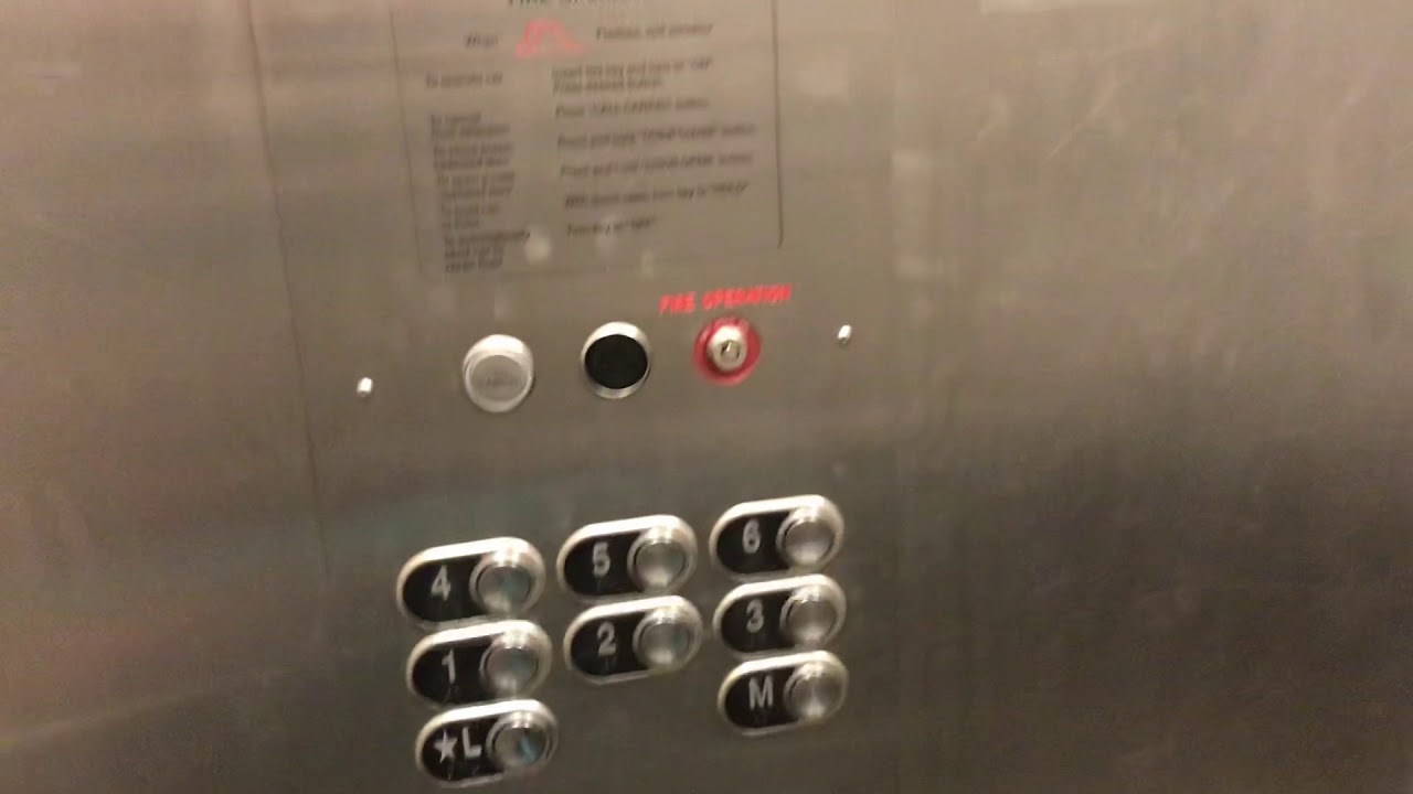 Schindler 6400 Traction Elevator 6th Ave & Penn Street Parking Garage