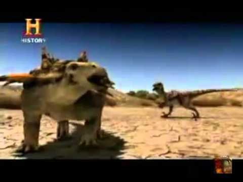 Utahraptor Vs Gastonia WMV