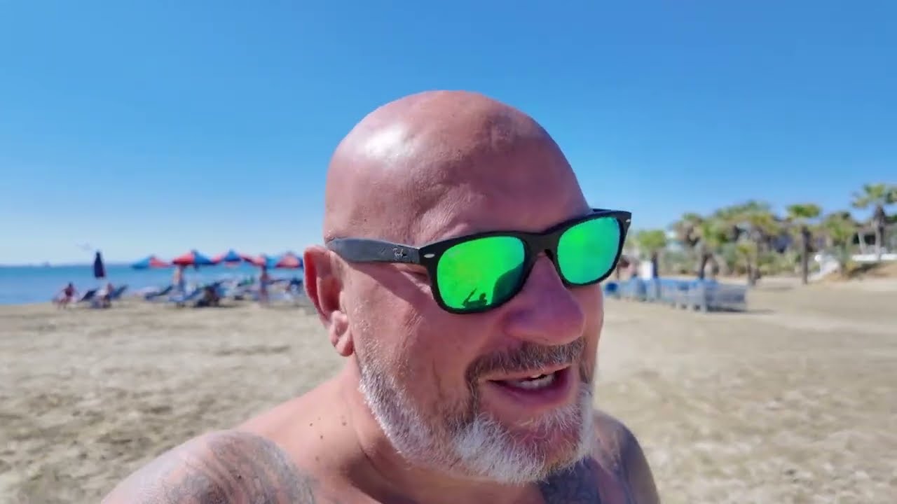 Cyprus CTO & KASTELLA beach walk Larnaca @Beastieboy22000 