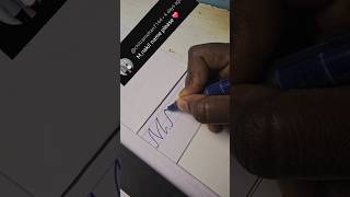 Name writing#calligraphy🩷M.Nakil🩷#trending#shorts#cursivewriting#shortsfeed#ytviralshorts#sunshine