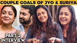 No Fights Ever with Suriya in 12 years - Jyotika's Untold Stories on Couple Goals & Love | MY