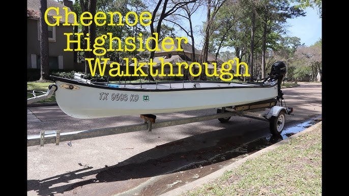 Gheenoe Highsider 15' 4 walk through 