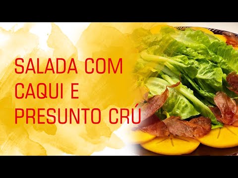 Vídeo: Salada De Caqui