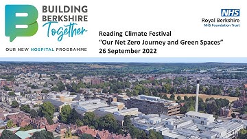 BBT "Net Zero and Green Spaces" Sept 22 Reading Climate Festival