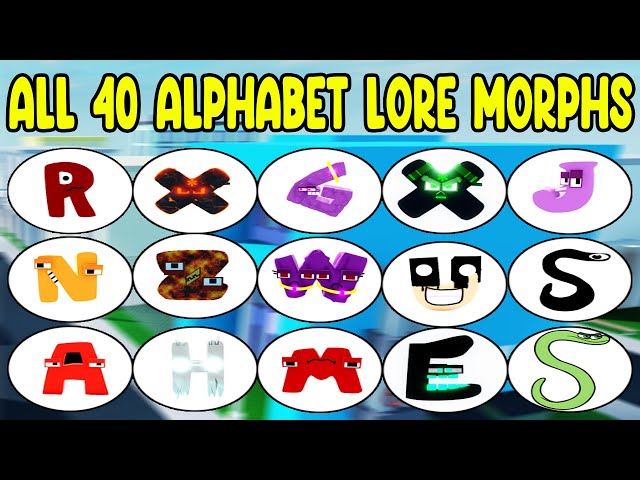 Alphabet Lore Word Morph: Endless Scratch (4 Words) 