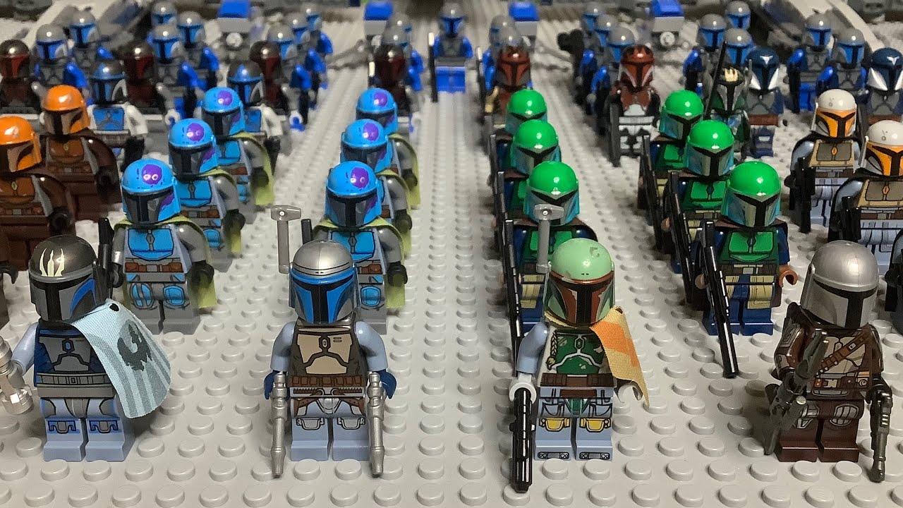 My 2022 LEGO Star Wars Mandalorian Army 