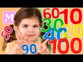 Учим цифры с Пластилином Плей До | Учимся считать до 100