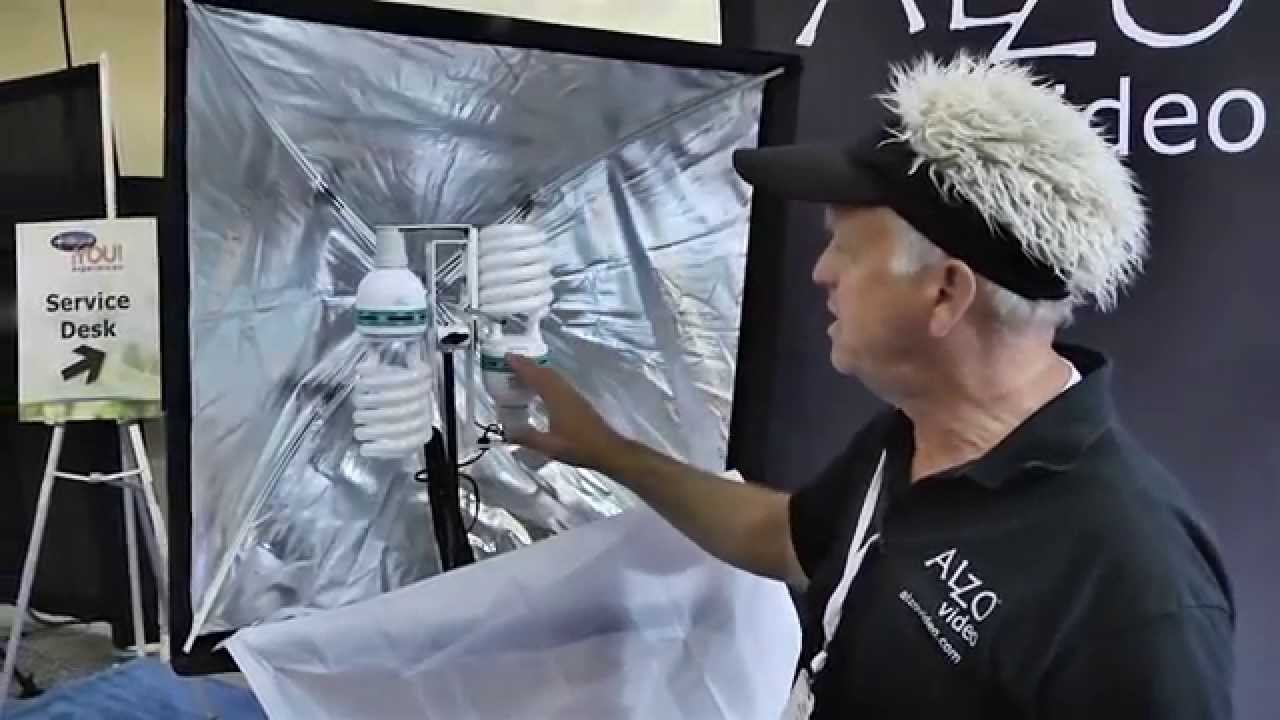 ALZO 200 Economy Video Light Demonstration at the NEXT Expo