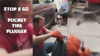 The Stop & Go, Pocket Tire Plugger!  Tubeless Tire Repair Kit