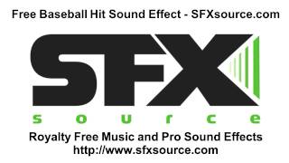 Free Baseball Hit Sound Effect (Aluminum bat) - SFXsource.com