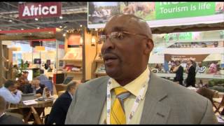 Hon. Danson M. Mwazo, MP, minister of tourism, Republic of Kenya @ WTM 2012