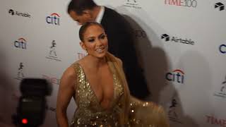 Time 100 Jlo And Arod Red Carpet