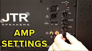 видео: Серия JTR Captivator: рекомендуемые настройки усилителя для сабвуферов JTR картинка: Серия JTR Captivator: рекомендуемые настройки усилителя для сабвуферов JTR