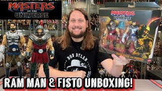 Ram Man & Fisto He-Man & The Masters Of The Universe Chronicles Unboxing & Review!