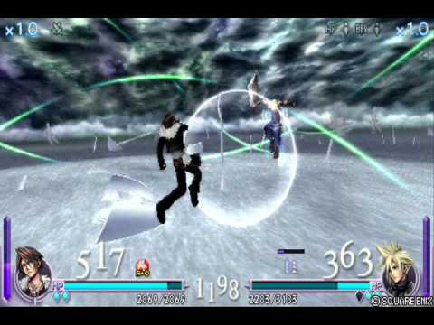 FF Dissidia: Squall vs Cloud