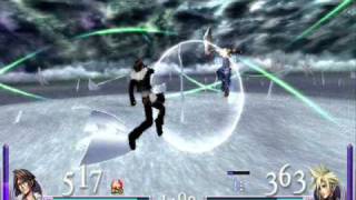 FF Dissidia: Squall vs Cloud
