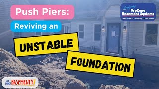 Push Piers: Reviving an Unstable Foundation