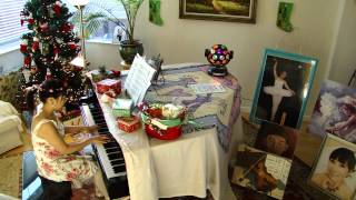 Hanako play piano -Chopin Fantasies Improputo 12/21/2013