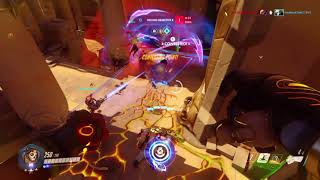 Quad Doomfist Ultimate with an explosive death