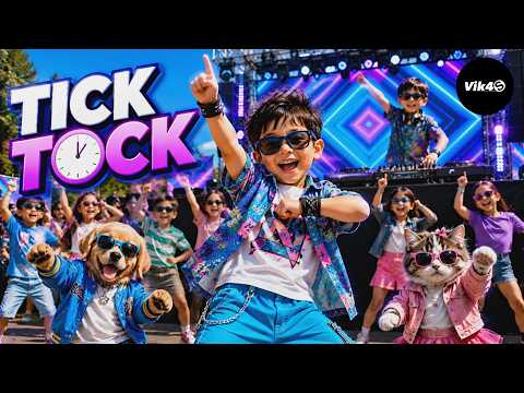 Funky Baby Dance - Tick Tock (Music Video 4k HD)