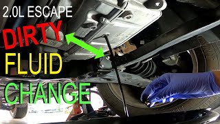 How To Change Transmission Fluid In A Ford Escape / Maverick 2.0L: Full Walkthrough