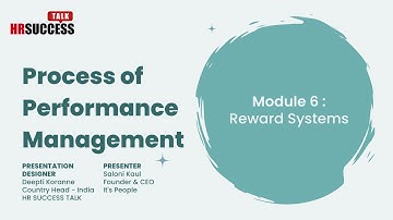 Performance Management and Reward Systems