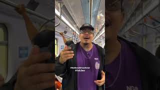 Rap Original No Trem #rap #hiphop #rapnacional #saopaulo