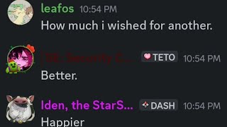 Through Patches Of Violet But My Discord Members Sangs It Terribly