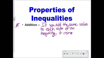 3-2 Solving Inequalities by Adding or Subtracting