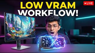 🚀 ComfyUI Masterclass #6 LIVE | Wan 2.2 Optimized Workflow for Low VRAM PCs (8GB–12GB GPU)