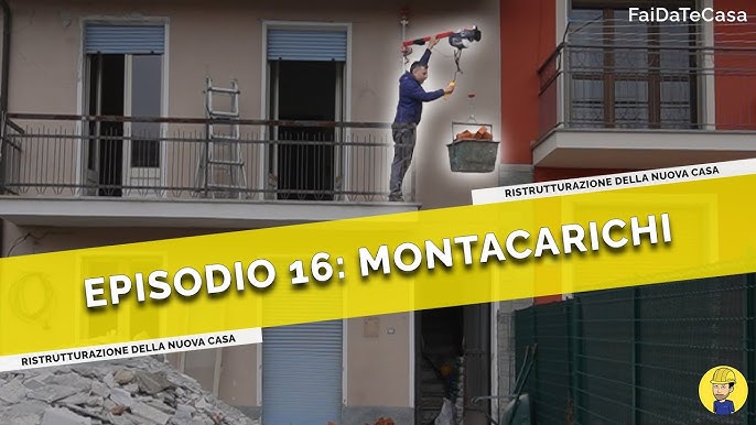 Solleva la Spesa - Montacarichi da Balcone per la spesa girevole 