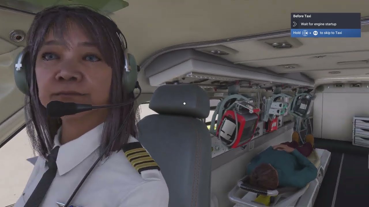 MS Flight Simulator 2024 | Medevac To Ho Chi Minh City | No Drama Except EFB bug Thanks Microsoft