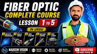Learn Fiber Optics in Urdu | Complete Beginner Course (Lesson 1–5) | FTTH Training