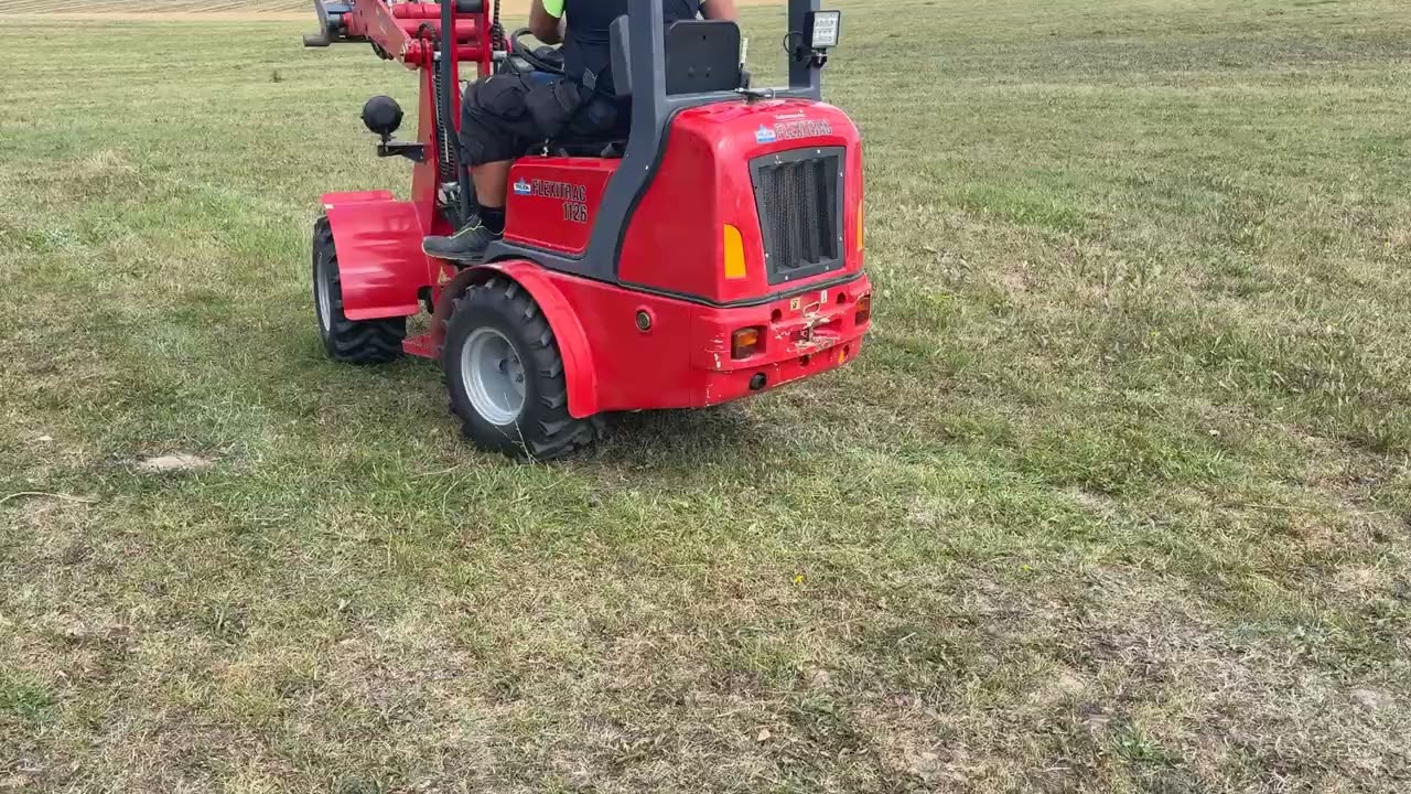 Minilastare Flexitrac 1126 - 676 timmar - Skopa