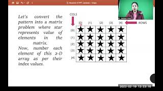 Logic Building for solving star Patterns in C